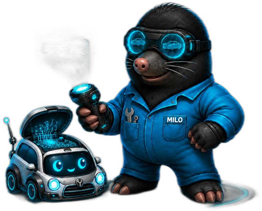 Garage Intelligence mascot